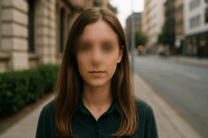 oscurare volto foto online